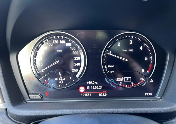 BMW X1 cena 100000 przebieg: 121000, rok produkcji 2018 z Zgorzelec małe 497